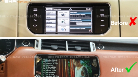 Màn hình DVD Android xe Land Rover Range Rover HSE 2013 - 2018 | Màn hình Flycar